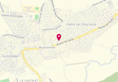 Plan de MEULEWATER Grégory, 503 Route de Seilh, 31840 Aussonne