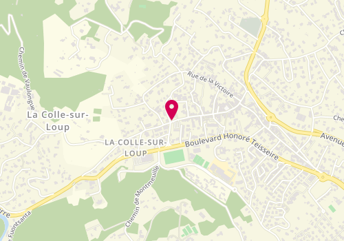 Plan de MACCARIO Carine, 64 Bis Rue Georges Clémenceau, 06480 La Colle-sur-Loup