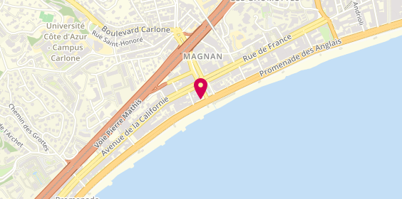 Plan de BLAJ Otilia, 115 Promenade des Anglais, 06200 Nice