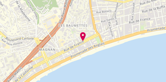Plan de DI Stéfano Andréa, 134 Rue de France, 06000 Nice