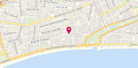 Plan de ANDRÉ Jérémy, 15 Rue de France, 06000 Nice