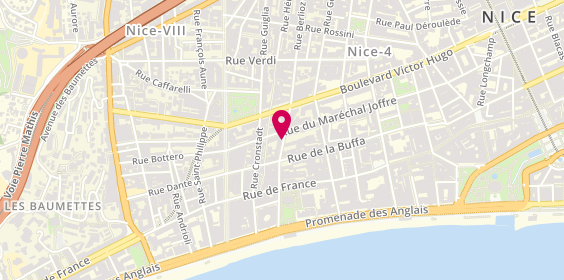 Plan de AININE Hend, 21 Rue de Rivoli, 06000 Nice