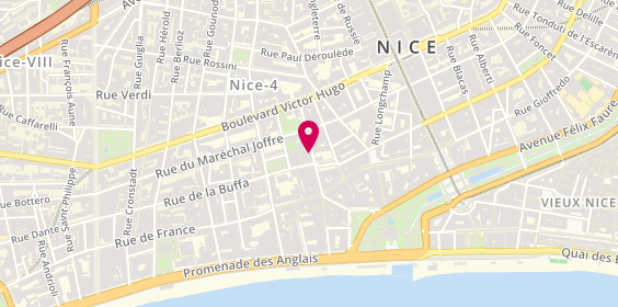 Plan de VIGOUROUX Hervé, 11 Rue Maccarani, 06000 Nice