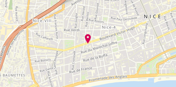 Plan de MOURARET Sylvain, 47 Boulevard Victor Hugo, 06000 Nice