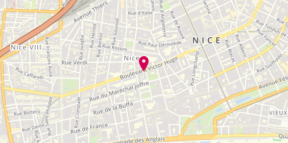 Plan de RICHELME Jean, 25 Boulevard Victor Hugo, 06000 Nice