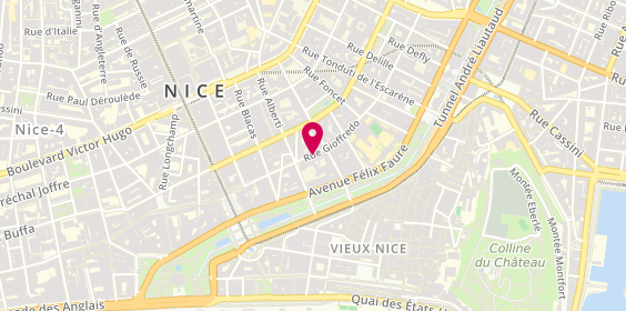 Plan de MEIGNEN Laurent, 39 Rue Gioffredo, 06000 Nice