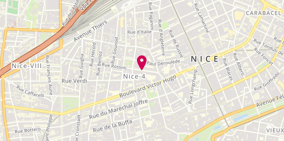 Plan de COULOT Olivier, 19 Rue Rossini, 06000 Nice