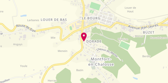 Plan de BAERT Gilles, 42 Allee de Dorade, 40380 Montfort-en-Chalosse