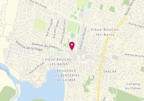 Plan de DUHA MICHAUX Christine, 1 Avenue du Junka, 40480 Vieux-Boucau-les-Bains