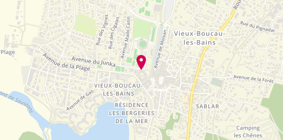 Plan de DAVID Mathieu, 1 Avenue du Junka, 40480 Vieux-Boucau-les-Bains