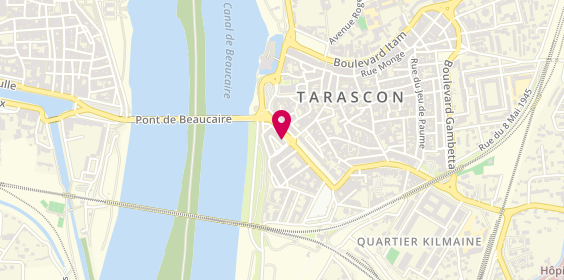 Plan de CALLET Théo, 8 Rue de la République, 13150 Tarascon