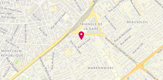 Plan de SCHIFF Laurent, 13 Rue des Marronniers, 30000 Nîmes