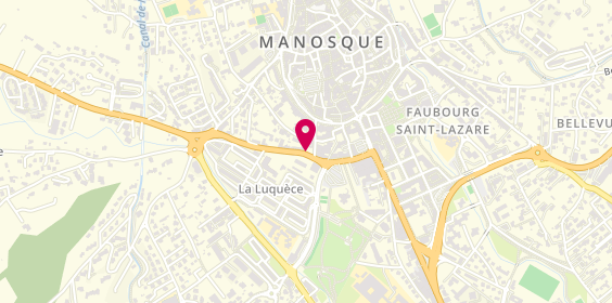 Plan de PHILIPPE Perle, Avenue Majoral Arnaud parc Luquece, 04102 Manosque