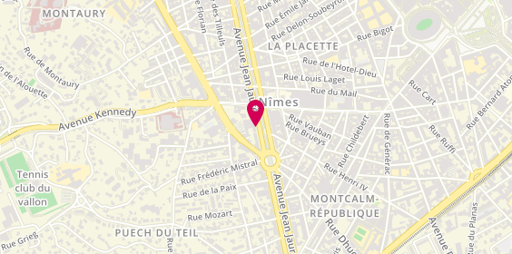 Plan de CURCIO Patrice, 64 Avenue Jean Jaures, 30900 Nîmes