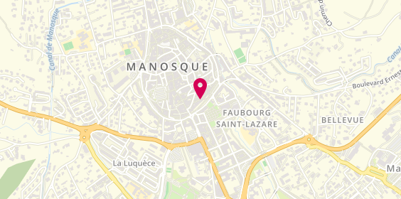 Plan de GOTUSSO Manon, 3 Bis Promenade Aubert Millot, 04100 Manosque