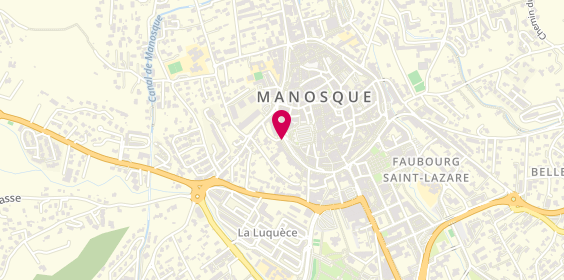 Plan de NAUJON Marc, 37 Boulevard Elémir Bourges, 04100 Manosque