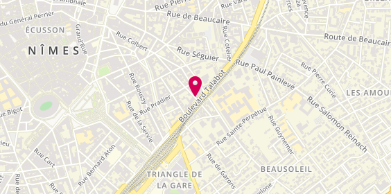 Plan de PRUNET Laurent, 23 Bis Rue Fénelon, 30000 Nîmes
