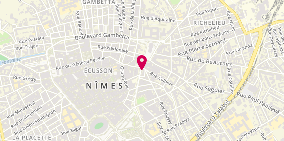 Plan de DUMAS Esther, 20 Boulevard Amiral Courbet, 30000 Nîmes