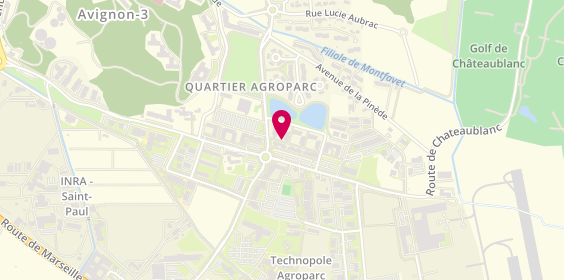 Plan de RUYER Georges, 1171 Route de l'Aerodrome, 84140 Avignon