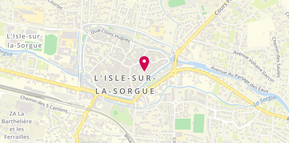 Plan de LAUZAT Bruno, 13 Place Rose Goudart, 84800 L'Isle-sur-la-Sorgue