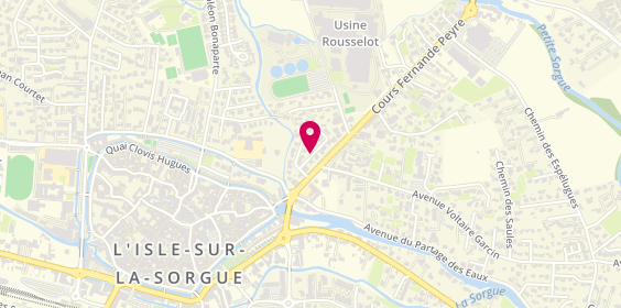 Plan de VALETTE Renaud, Cours de la Pyramide, 84800 L'Isle-sur-la-Sorgue