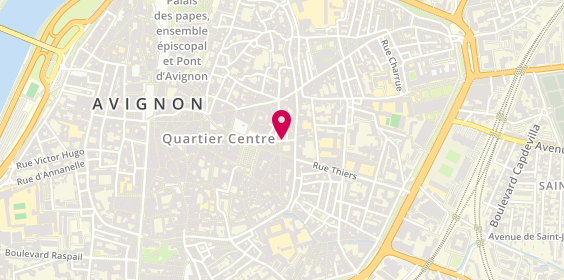 Plan de CABANEL Gilles, 15 Bis Place de la Pignotte, 84000 Avignon
