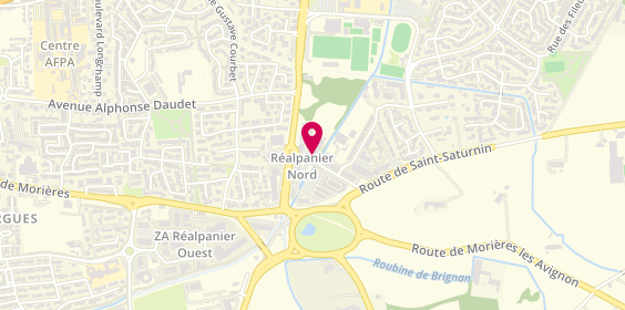 Plan de SANCHEZ Raquel, 45 Rue Jean Gassier, 84130 Le Pontet