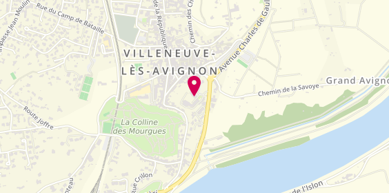 Plan de GILOT Elodie, 16 Avenue Gabriel Péri, 30400 Villeneuve-lès-Avignon