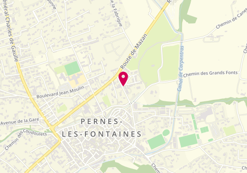 Plan de VALLATA Aude, 434 Cours de la Republique, 84210 Pernes-les-Fontaines