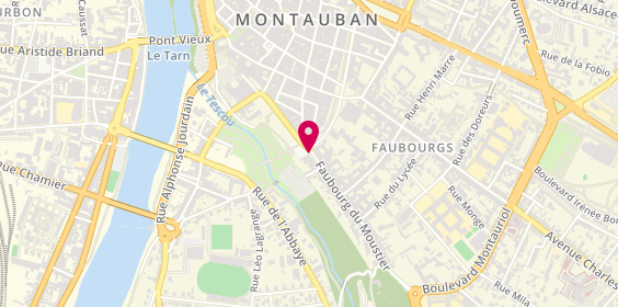 Plan de ROLLIN Quentin, 79 Faubourg du Moustier, 82000 Montauban