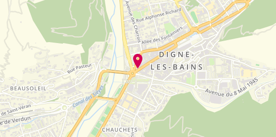 Plan de GUIBERT Cyril, 1 Boulevard Gassendi, 04000 Digne-les-Bains