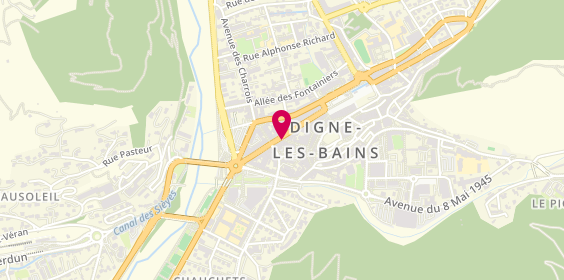 Plan de ZEITOUN Eric, 2 Rue Colonel Payan, 04000 Digne-les-Bains