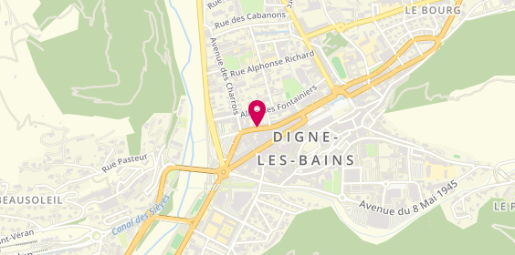Plan de CALNICEANU Mircea, 9 Rue du Docteur Honnorat, 04000 Digne-les-Bains