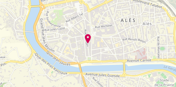 Plan de ASTIER Brice, 35 Rue d'Avejean, 30100 Alès