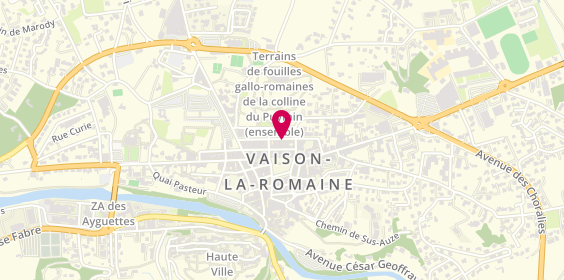 Plan de COMAN Ioana, 32 Cours Taulignan, 84110 Vaison-la-Romaine