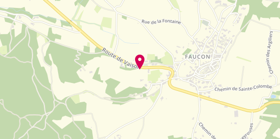 Plan de BARKATS Denis, Route de Vaison, 84110 Faucon