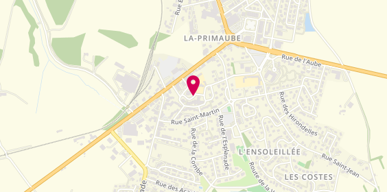 Plan de DELMAS Sylvine, 18 Place du Ségala, 12450 Luc-la-Primaube