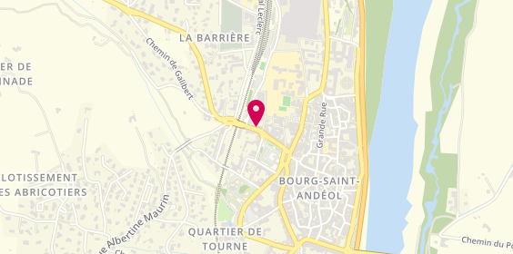 Plan de SAVIGNAT Didier, 28 Avenue Félix Chalamel, 07700 Bourg-Saint-Andéol