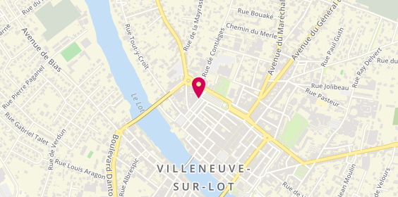 Plan de DELPRAT Philippe, 15 Boulevard de la Marine, 47300 Villeneuve-sur-Lot