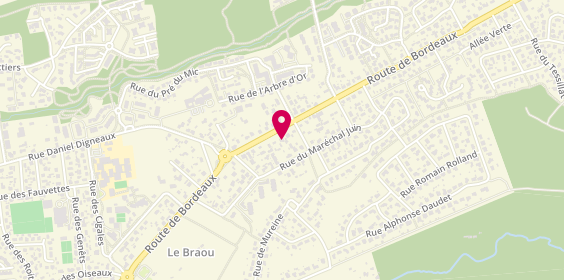 Plan de BERGERIN Mélanie, 7 Ter Rue de Bordeaux, 33980 Audenge