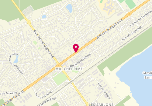 Plan de LANG Angélique, 14 Avenue d'Aquitaine, 33380 Marcheprime