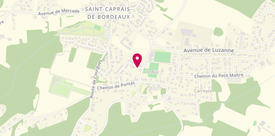 Plan de AMBILLE Pascaline, 31 Clos Bella Vista, 33880 Saint-Caprais-de-Bordeaux