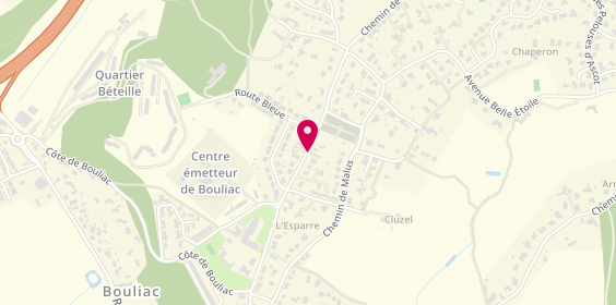 Plan de BOITET Quentin, 27 Bis Avenue de la Belle Étoile, 33270 Bouliac
