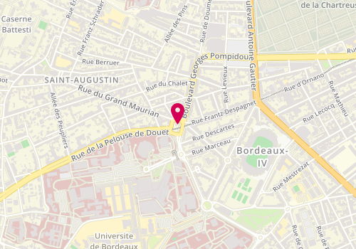 Plan de DELOLME Matthieu, Place Amelie Raba Leon, 33076 Bordeaux