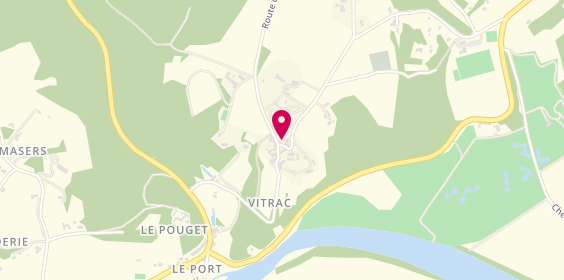 Plan de BONAQUE Alonso, Le Bourg, 24200 Vitrac