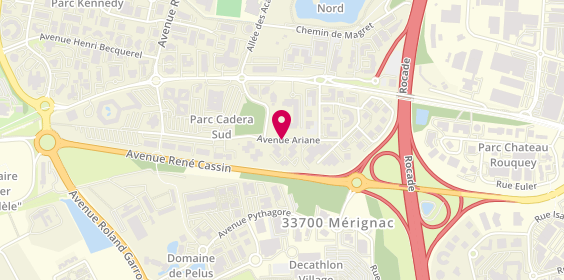 Plan de LAGOIN Etienne, 3 Avenue Ariane, 33700 Mérignac