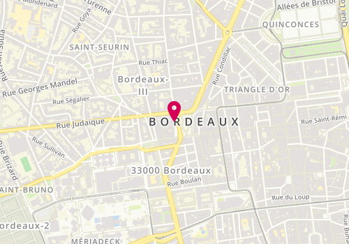 Plan de DUBOY Thierry, 33 Place Gambetta, 33000 Bordeaux