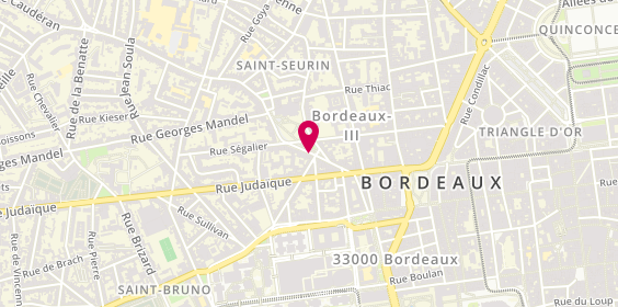 Plan de BAREGE Julien, 25 Place des Martyrs de la Résistance, 33000 Bordeaux