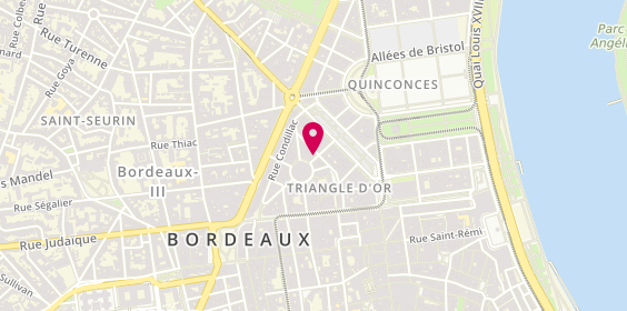 Plan de BARRAUD Maxime, 13 Rue Michel Montaigne, 33000 Bordeaux
