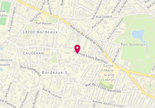 Plan de SALIER Marc, 7 Place Dauphine, 33200 Bordeaux